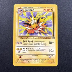 Jolteon 20/64 Jungle Non-Holo Pokemon Card Near Mint NM - Image 1