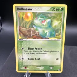 Pokemon Card - Bulbasaur FireRed & LeafGreen 54/112 Common Non Holo - Image 1