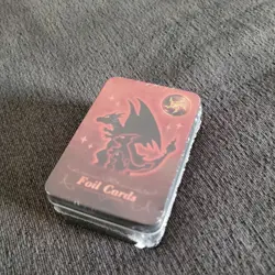 Sealed Custom Pokemon Foil Card Tin – Collectible Fan Art Set - Image 1