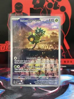 Teal Mask Ogerpon 123 : Scarlet & Violet Promo Cards Holo (NM) - Image 1