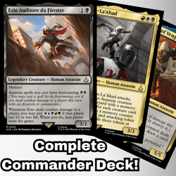 MTG Commander EDH Deck Ezio Auditore da Firenze 100 Cards Assassin's Creed Deck - Image 1