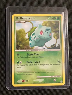 Pokemon TCG Bulbasaur 77/132 Secret Wonders Common Card (LP) - Image 3