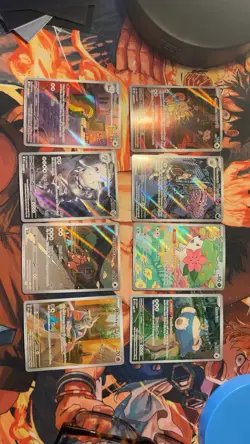 Illustration Rare Pokemon Lot ENGLISH LOT OF 8. Near Mint Condition Cards - Image 1