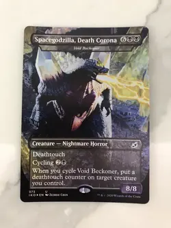 Spacegodzilla Death Corona / Void Beckoner Foil MTG Magic Card NM Near Mint IKO - Image 1