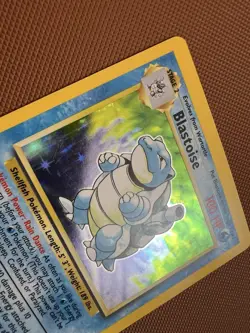Pokemon Card WOTC Blastoise 2/102 Base Set Holo Rare 1999 Vintage Original LP/MP - Image 2
