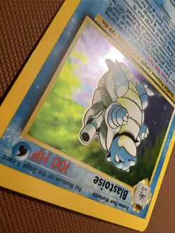 Pokemon Card WOTC Blastoise 2/102 Base Set Holo Rare 1999 Vintage Original LP/MP - Image 3