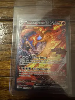 Team Rocket's Moltres ex - (Destined Rivals Stamp) 229/182 Miscellaneous Cards & - Image 2
