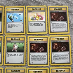 Pokemon WOTC Lot Of 25 1st Edition Jungle Set Pokemon Cards *Banned Gambler* - Image 3