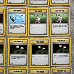 Pokemon WOTC Lot Of 25 1st Edition Jungle Set Pokemon Cards *Banned Gambler* - Image 5