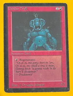MTG UTHDEN TROLL Beta (OldManMTG 007-849) - Image 1