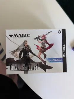 Magic The Gathering Final Fantasy Bundle 9 Booster Packs Sealed - Image 1