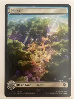 (Foil) Plains (Chocobo Track Foil) (478) Commander: FINAL FANTASY Mtg NM - Image 1
