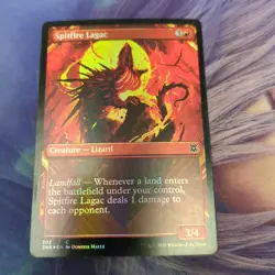 Magic The Gathering Zendikar Rising Spitfire Legacy Showcase 302 Foil - Image 1