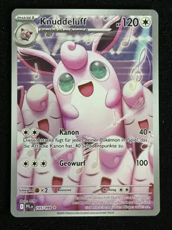 Knuddeluff (PFL 105) Fatale Flammen, Deutsch, NM, Original Pokemon - Image 1
