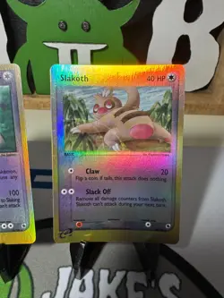 2003 Pokemon Ruby & Sapphire Ex Slaking & Slakoth Reverse Holo - Image 4
