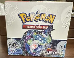 Pokemon Stellar Crown Booster Box Factory Sealed 36 Packs - Image 1