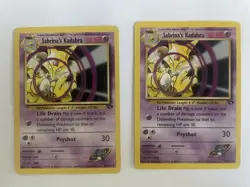 Sabrina’s Kadabra 2x 58/132 Gym Challenge Common Pokemon - Image 1