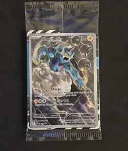 Pokemon Black Star Promo - Thundurus 209 IR - Black Bolt - S&V - Sealed Mint - Image 1