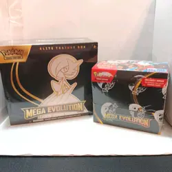 Pokemon Mega Evolution Enhanced Booster Box & Gardevoir Elite Trainer Box Sealed - Image 1
