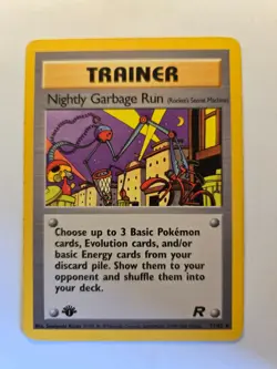 Nightly Garbage Run [1st Edition] #77 Pokemon Team Rocket HP - Image 1