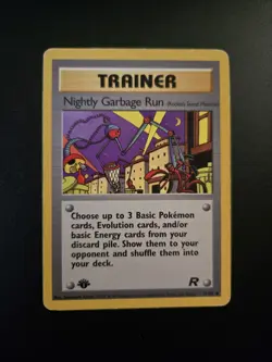 Nightly Garbage Run [1st Edition] #77 Pokemon Team Rocket HP - Image 3
