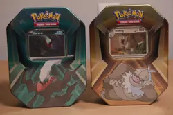 Pokemon TCG Slaking, & Darkrai - Lot Of 2 New Sealed Collectors Tins - Image 1