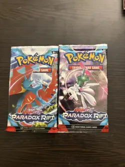 SEALED- Pokemon TCG Paradox Rift 2 Pack Booster Lot - Image 1