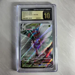 Butterfree VMAX 002/189 CGC PRISTINE 10 Darkness Ablaze Pokemon 2020 - Image 1