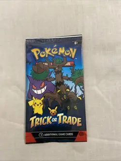 Pokemon Trick Or Trade Booster Pack 2024 Halloween New/Sealed - 1 Pack - Image 1