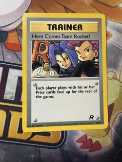Here Comes Team Rocket! (71) 71/82 Team Rocket Rare Unlimited Pokemon - Image 1