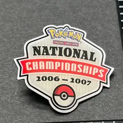 Pokemon Official National Championships 2006 - 2007 Pin - Image 1