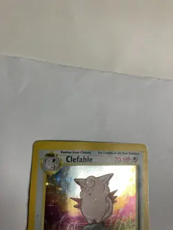 Pokemon TCG Clefable Jungle 1st Edition 1/64 Holo Rare HP - Image 4