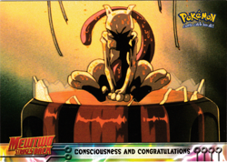Consciousness and Congratulations 3 - Mewtwo Strikes Back - Pokemon Topps - Image 1