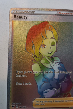 Beauty Secret 194/185 Holo Foil Rare - SWSH04: Vivid Voltage - Pokemon x1 NM - Image 3