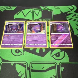 Pokemon TCG Gengar SWSH241 Lost Origin Stamped Prerelease Promo + BS Reverse 38 - Image 1