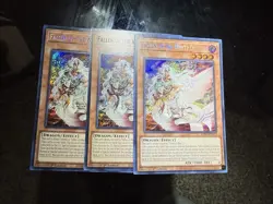 Yu-Gi-Oh! Fallen of the White Dragon 1st Edition Holo Lot of 3 Cards - Image 1