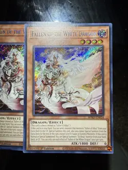 Yu-Gi-Oh! Fallen of the White Dragon 1st Edition Holo Lot of 3 Cards - Image 2
