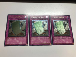 USA Seller Yugioh 3 X Pulling The Rug STON-EN060 Ultimate Rare 1st Editon VLP/NM - Image 2