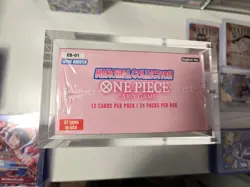 🏴‍☠One Piece Is Real EB-01 Memorial Collection Booster Box English In Acrylic - Image 4