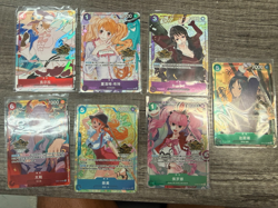One Piece TCG Chinese 3rd Anniversary Set of 7 - Image 1