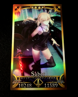 Artoria Pendragon Saber Alter Fate/ Grand Order FGO Character Fan Card - Image 1