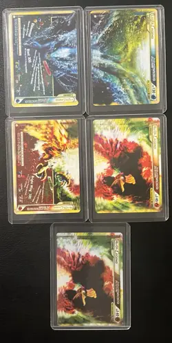 Pokemon TCG Legend Ho-Oh & Lugia Card Lot (5 Cards, 2010, English) - Image 1