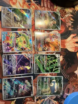 Illustration Rare Pokemon Lot ENGLISH LOT OF 8. Near Mint Condition Cards - Image 1