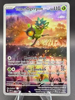 Teal Mask Ogerpon 123 Sv: Scarlet & Violet Promo Cards Holo - Image 1