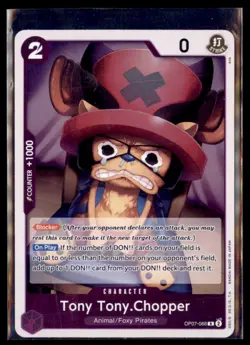 One Piece 500 Years in the Future OP07-066 Tony Tony.Chopper Rare 2 card lot - Image 1