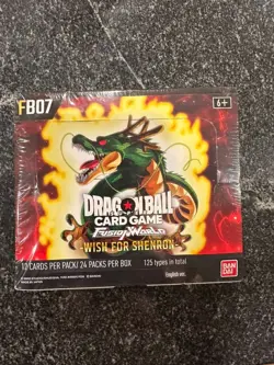 Dragon Ball Super Card Game Fusion World Wish For Shenron Booster Box FB07 - Image 1