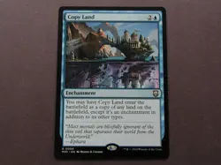 2024 MTG Rare Enchantment "Copy Land" NM+ Magic Card #0099 M3C MANA FLEX - Image 1