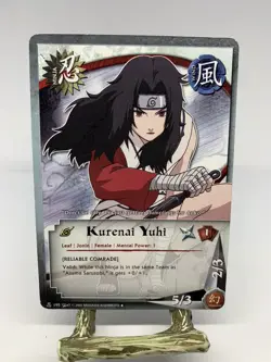 Kurenai Yuhi 195 Naruto CCG Rare Shonen Jump’s Card - Image 1