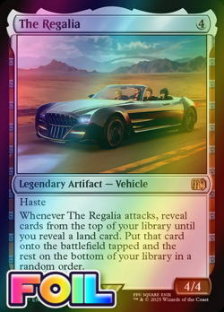 x1 The Regalia FOIL FIN Final Fantasy MTG 267 M/NM 1x - Image 1