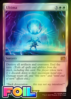 x1 Ultima FOIL FIN Final Fantasy MTG 38 M/NM 1x - Image 1